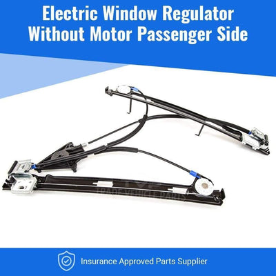 Fits Seat Altea Estate Xl 2007-2015 Front Electric Window Regulator W/O Motor Left - tradevehicleparts.co.uk