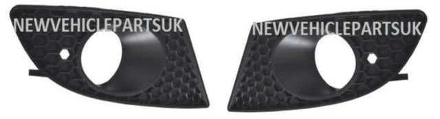 Fits Seat Leon 2005-2009 Front Bumper Fog Grille With Lamp Hole Pair Left & Right - image 2