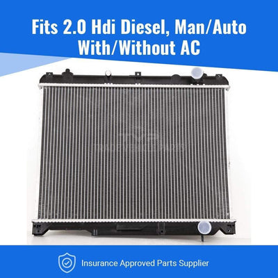 Fits Suzuki Grand Vitara 1999-2005 Radiator (2.0 Hdi) (Manual/Automatic) (With/Without Ac) - tradevehicleparts.co.uk