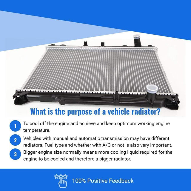 Fits Suzuki Grand Vitara 1999-2005 Radiator (2.0 Hdi) (Manual/Automatic) (With/Without Ac) - image 3