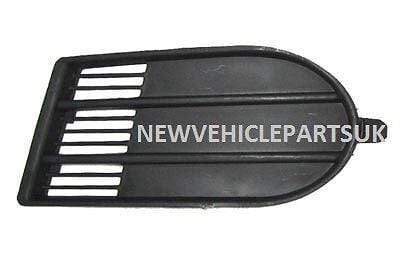 Suzuki Swift 2005-2008 Front Bumper Fog Grille No Fog Hole Mat Black Passenger Side