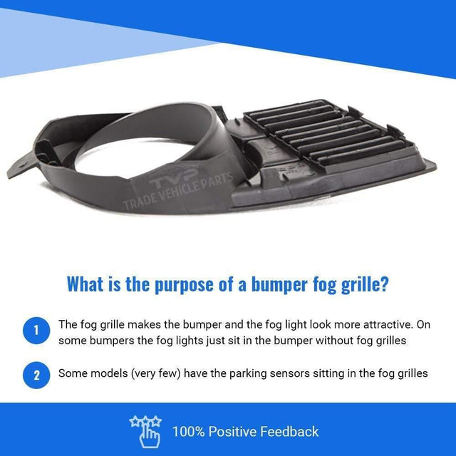 Fits Suzuki Swift 2005-2008 Front Bumper Fog Grille With Fog Hole Mat Black Passenger Side - image 3