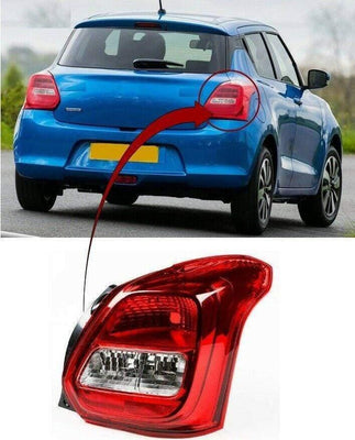 Fits Suzuki Swift 2017- Rear Light Lamp Driver Side - tradevehicleparts.co.uk