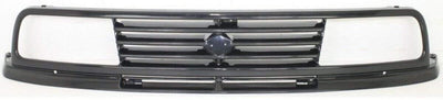 Fits Suzuki Vitara 1988-1993 Front Centre Bumper Grille Mat-Black - tradevehicleparts.co.uk