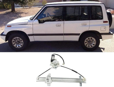 Fits Suzuki Vitara 1988-1997 Front Window Regulator Electric W/O Motor Passenger Side 5Dr - tradevehicleparts.co.uk