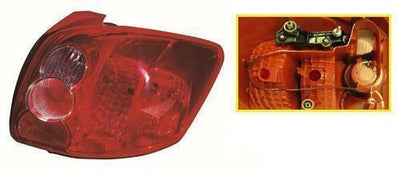 Fits Toyota Auris 2007-2010 Rear Light Lamp Farba Design Driver Side - tradevehicleparts.co.uk