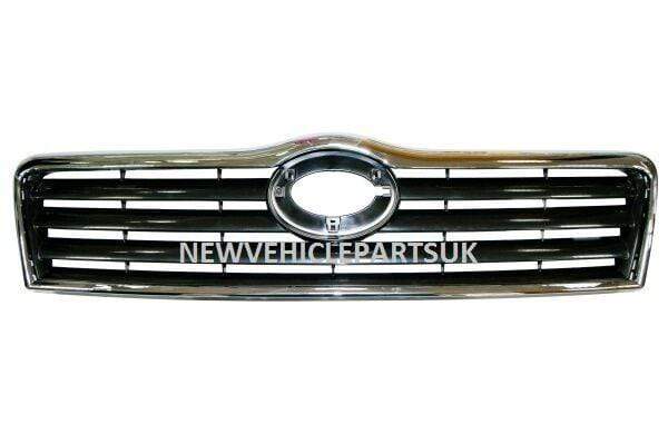 Toyota Avensis T23 2003-2006 Front Main Centre Grille With Chrome Frame