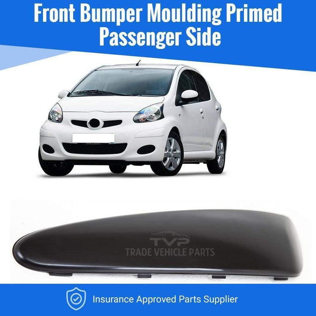 Fits Toyota Aygo 2005-2009 Front Bumper Moulding Passenger Side - image 2