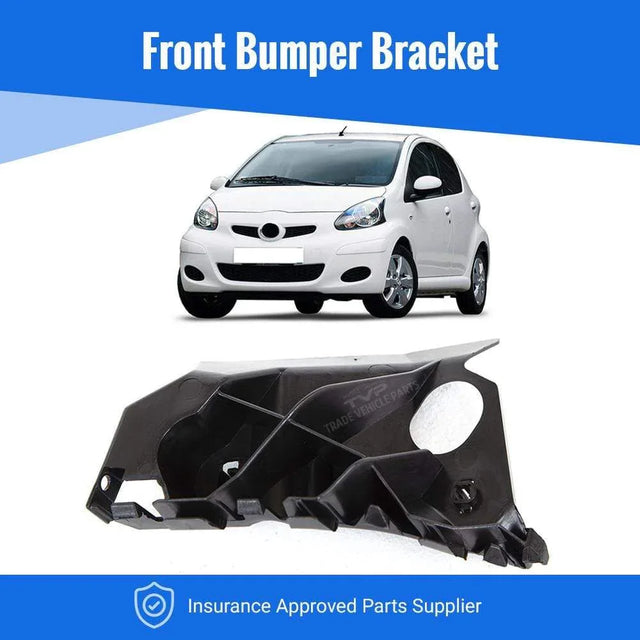 Fits Toyota Aygo 2005-2014 Passenger Side Front Bumper Bracket - image 2