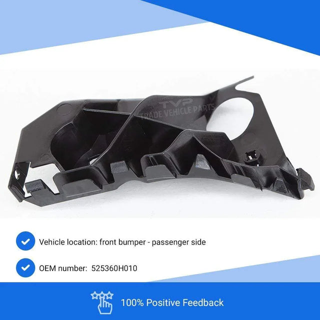 Fits Toyota Aygo 2005-2014 Passenger Side Front Bumper Bracket - image 3
