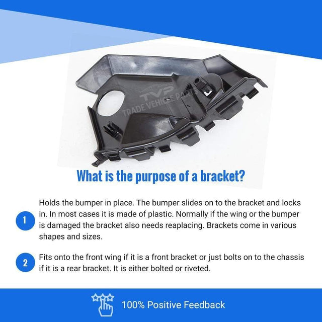 Fits Toyota Aygo 2005-2014 Passenger Side Front Bumper Bracket - image 4
