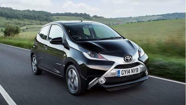 Fits Toyota Aygo 2014- Front Bumper Spoiler Mat Black - image 2