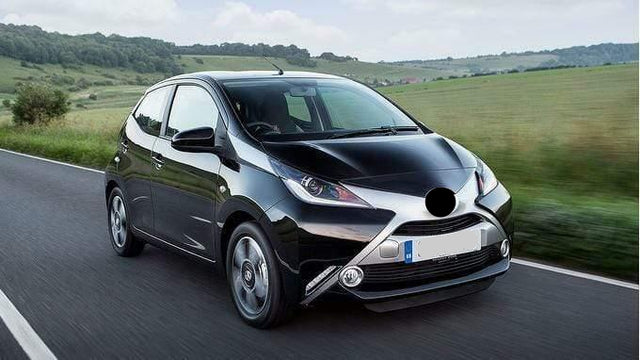 Fits Toyota Aygo 2014- Front Bumper Towing Eye Cover Primed - image 2
