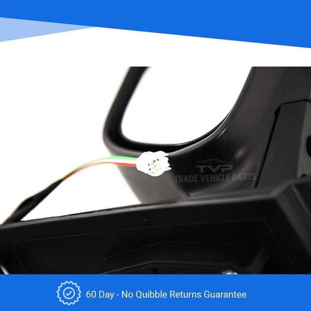 Fits Toyota Corolla 2002-2004 Door Wing Mirror Electric Mat Black Round Plug 3 Pins Driver Side - image 10