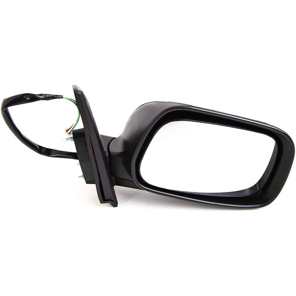 Fits Toyota Corolla 2002-2004 Door Wing Mirror Electric Mat Black Round Plug 3 Pins Driver Side