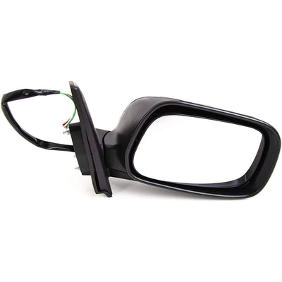 Fits Toyota Corolla 2002-2004 Door Wing Mirror Electric Mat Black Round Plug 3 Pins Driver Side - tradevehicleparts.co.uk