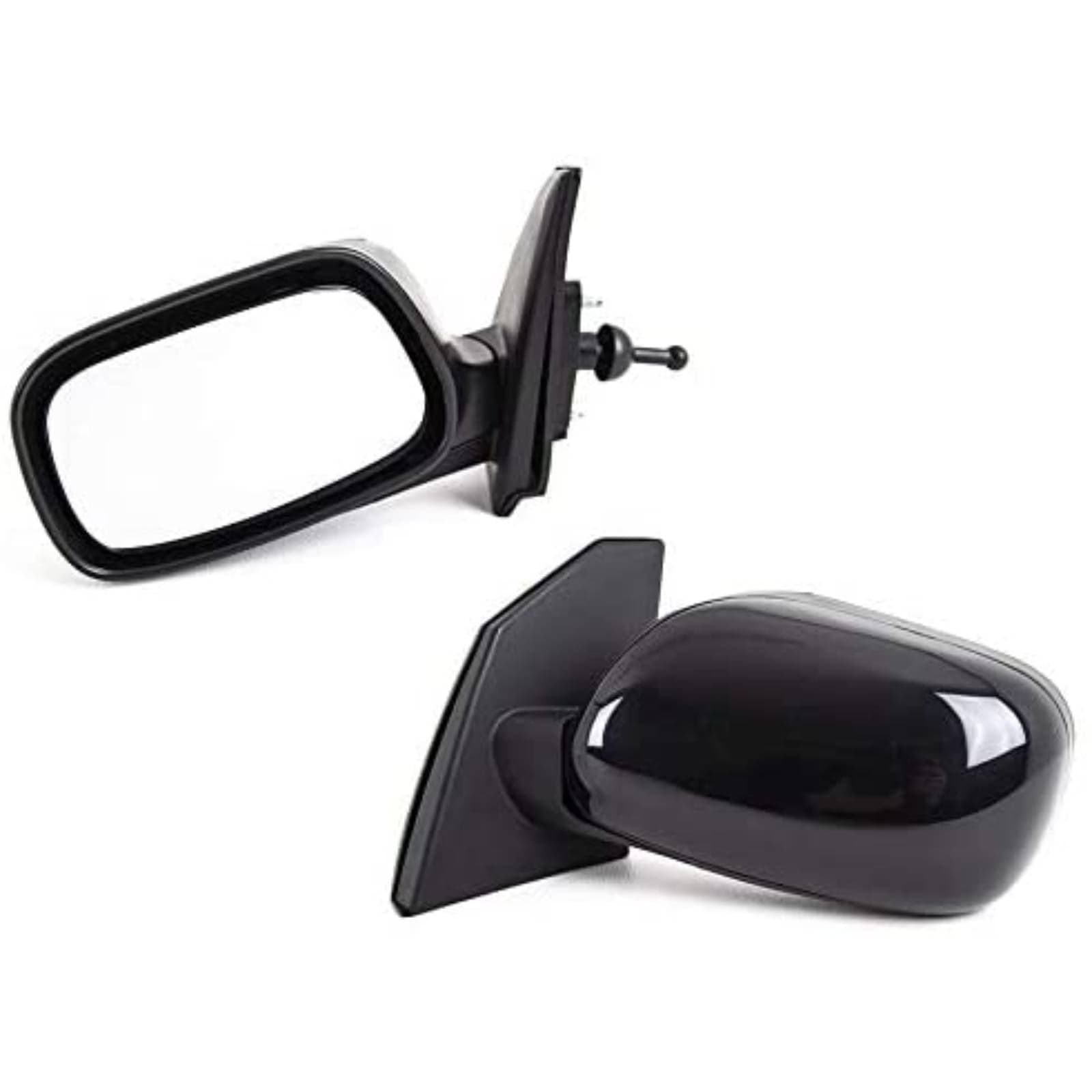Toyota Corolla 2002-2007 Door Wing Mirror Manual Black Passenger Side
