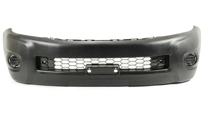 Fits Toyota Hilux 2009-2011 Front Bumper With Wheel Arch Moulding Holes Black - tradevehicleparts.co.uk