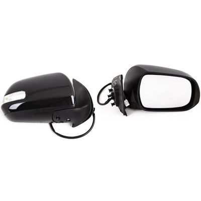 Fits Toyota Hilux 2012-2015 Door Wing Mirror Electric Powerfold Textured Indicator Driver Side - tradevehicleparts.co.uk