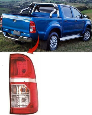 Fits Toyota Hilux 2012-2016 Rear Light Lamp No Fog Lamp Driver Side - tradevehicleparts.co.uk