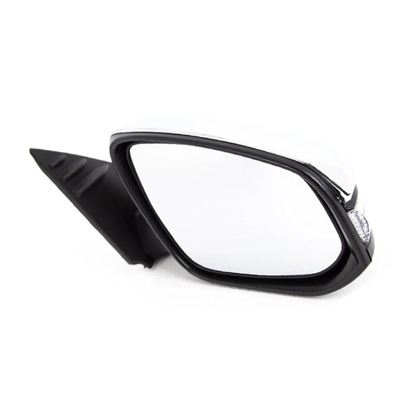 Fits Toyota Hilux 2016- Door Wing Mirror Electric W/Indicator Chrome Cover Driver Side