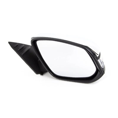 Fits Toyota Hilux 2016- Door Wing Mirror Electric W/Indicator Chrome Cover Driver Side - tradevehicleparts.co.uk