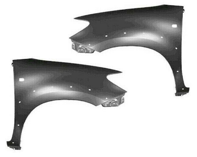 Toyota Hilux 4Wd 2005-2011 Front Wings With Side Lamp Hole & Moulding Hole Left & Right Pair