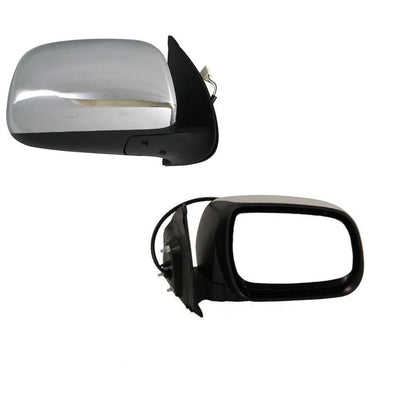 Fits Toyota Hilux - Vigo 2005-2011 Door Wing Mirror Electric Chrome Cover Driver Side - tradevehicleparts.co.uk