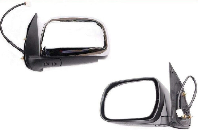 Fits Toyota Hilux - Vigo 2005-2011 Door Wing Mirror Electric Chrome Cover Passenger Side - image 2