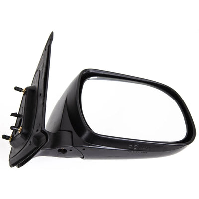 Fits Toyota Hilux - Vigo 2005-2011 Door Wing Mirror Manual Chrome Cover Driver Side - tradevehicleparts.co.uk