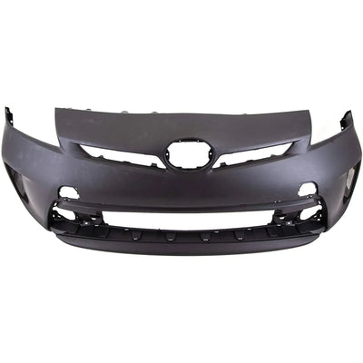 Fits Toyota Prius 2012-2016 Front Bumper No Washer Or Pdc Hole - tradevehicleparts.co.uk