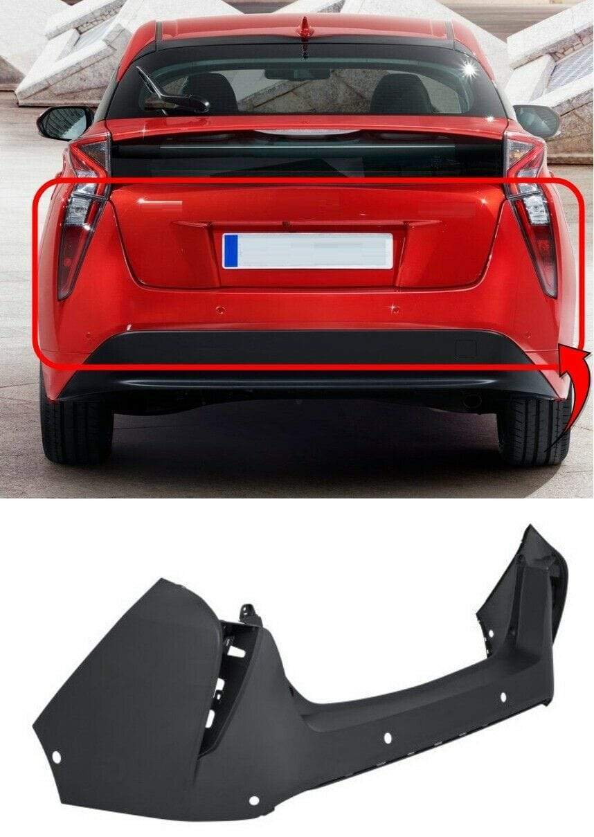 Toyota Prius 2016- Rear Bumper With Sensor Hole Primed