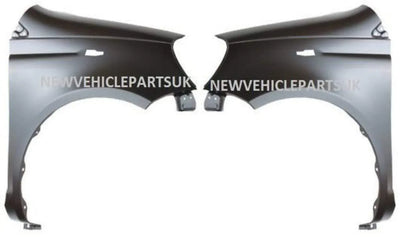 Fits Toyota Yaris 1999-2005 Front Wing Pair Left & Right Primed - tradevehicleparts.co.uk