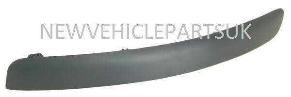 Toyota Yaris 2003-2005 Front Bumper Moulding Mat-Black Left