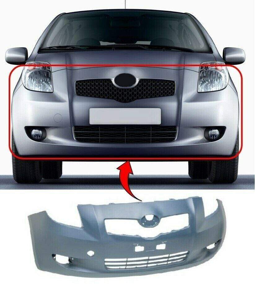 Toyota Yaris 2006-2009 Front Bumper Primed