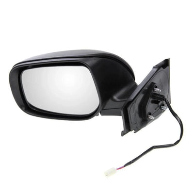 Fits Toyota Yaris 2006-2011 Door Wing Mirror Electric Primed-Black Passenger Side Not Verso - tradevehicleparts.co.uk