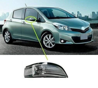 Fits Toyota Yaris 2011-2014 Door Wing Mirror Indicator Driver Side Normal & Hybrid Models - tradevehicleparts.co.uk