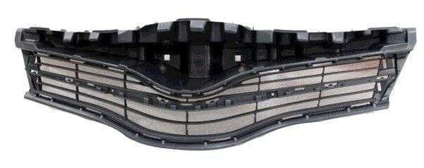 Toyota Yaris 2011-2014 Front Main Grille With Moulding Hole