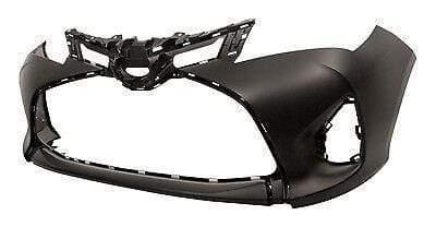 Fits Toyota Yaris 2014- Front Bumper Primed - tradevehicleparts.co.uk