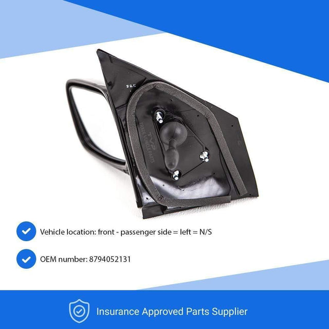 Fits Toyota Yaris Hatchback 1999-2005 Door Wing Mirror Manual Textured Left - image 3