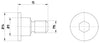 Textar Brake Disc Bolt Screw Front Or Rear M6 Self-Locking Set Of 2 TPM0001 Mintex thumbnail