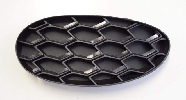 Fits Toyota Aygo 2009-2012 Front Bumper Fog Grille Primed Passenger Side - image 2