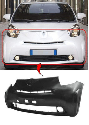 Fits Toyota Iq 2009-2014 Front Bumper Not Primed Not For 130G - tradevehicleparts.co.uk