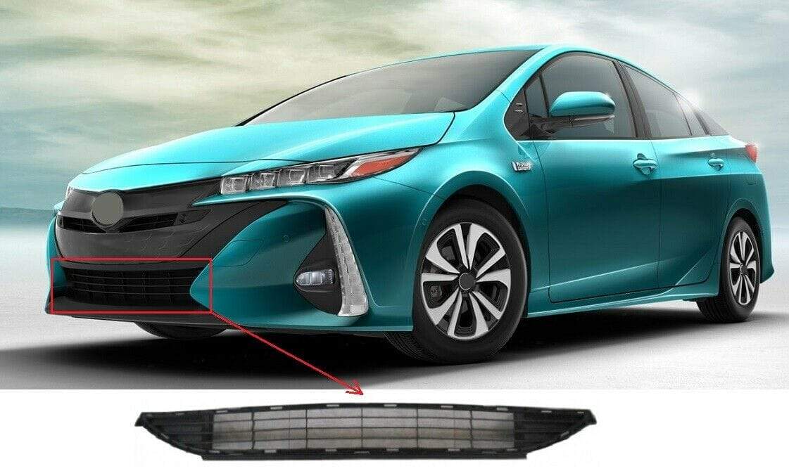 TY5165 Toyota Prius 2016-Front Bumper Lower Grille Mat Black
