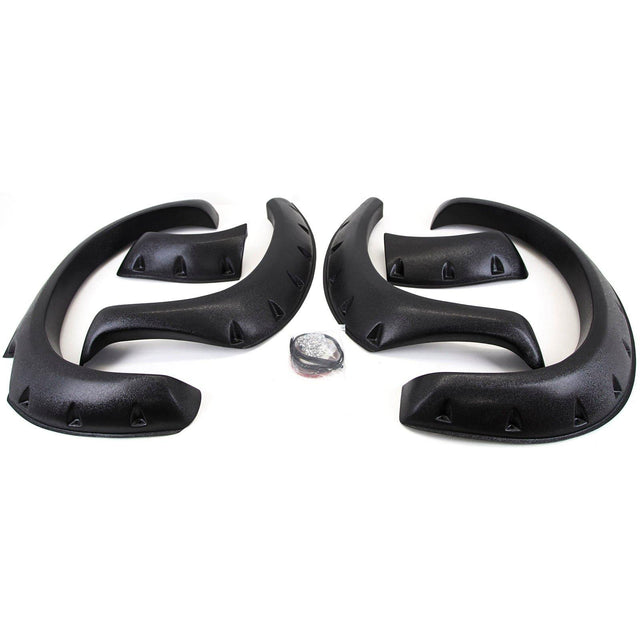 Fits Toyota Hilux 2005-2011 Wide Wheel Arches Extensions Fender Flares Set Black - image 2