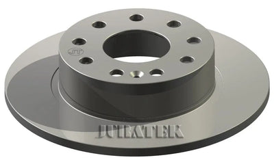 1 X Brake Disc Rear Solid VAG136 Juratek 255 mm Diameter - tradevehicleparts.co.uk