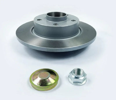 1 X Brake Disc Rear Solid VAU111C Juratek 280 mm Diameter - tradevehicleparts.co.uk