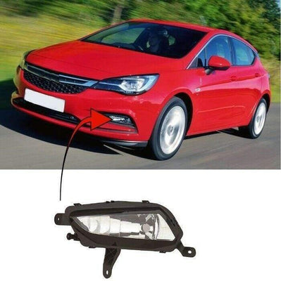 Fits Vauxhall Astra 2015- Fog Light Lamp Passenger Side - tradevehicleparts.co.uk