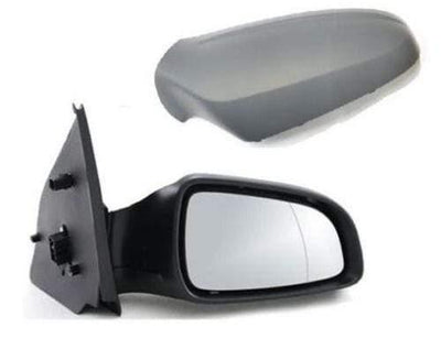 Fits Vauxhall Astra 3Dr Sporthatch 2005-2012 Door Wing Mirror Electric Heated Primed Driver Side - tradevehicleparts.co.uk