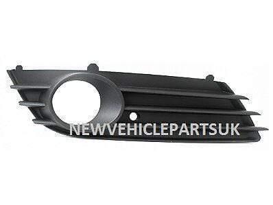Fits Vauxhall Astra H 2004-2007 Front Bumper Fog Grille With Fog Hole Driver Side - image 2